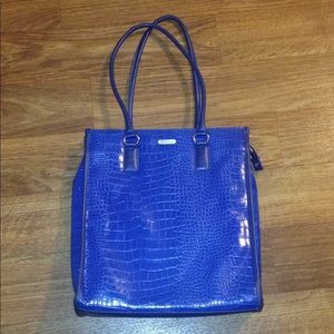 Targus blue purse tote